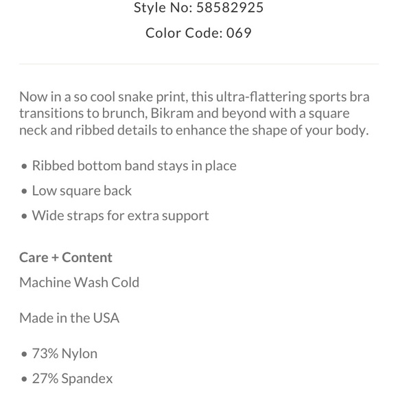 W/tag Free People Square Good Karma Bra - Picture 3 of 6